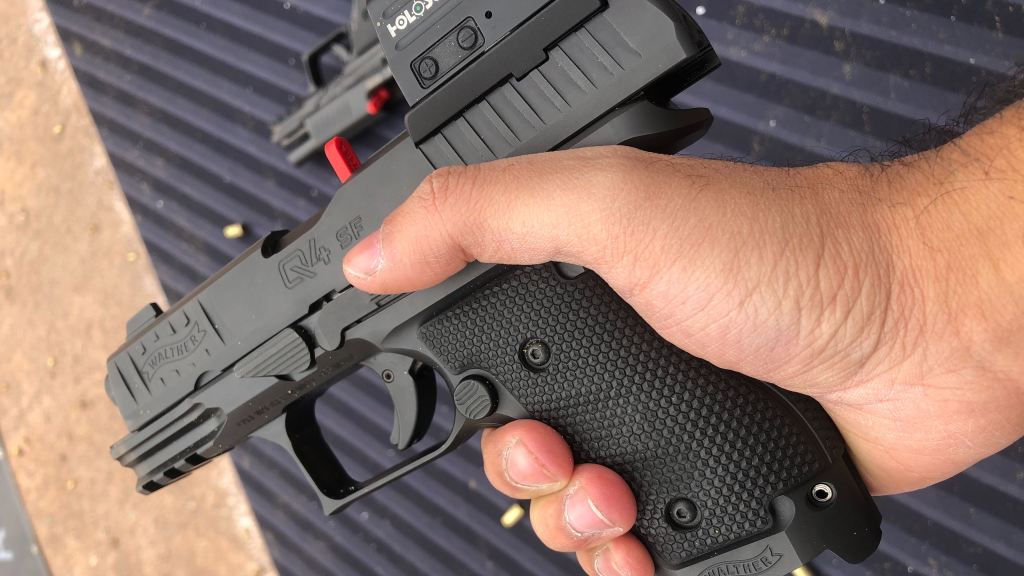 Walther brought its new compact steel frame pistol to SHOT Show 2020