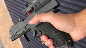 Walther brought its new compact steel frame pistol to SHOT Show 2020
