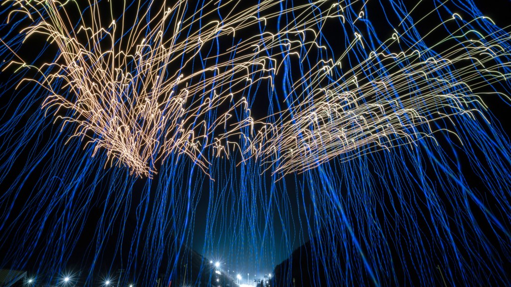 Look, up in the sky! Drone light show to dazzle academy cadets