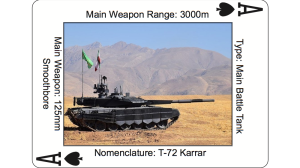 Why gamble? Army unveils deck of cards to identify friend from foe