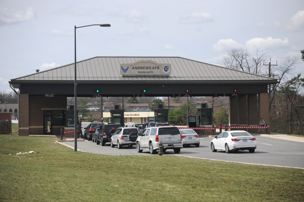 Husband of top enlisted airman fired warning shot at base intruder