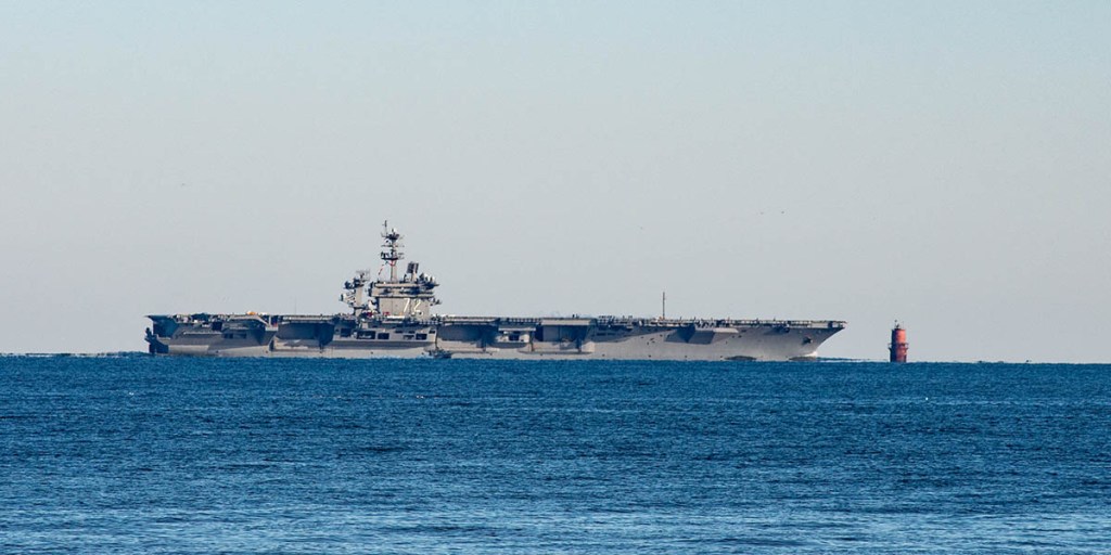 This carrier is deploying on April Fools’ Day. No, really!