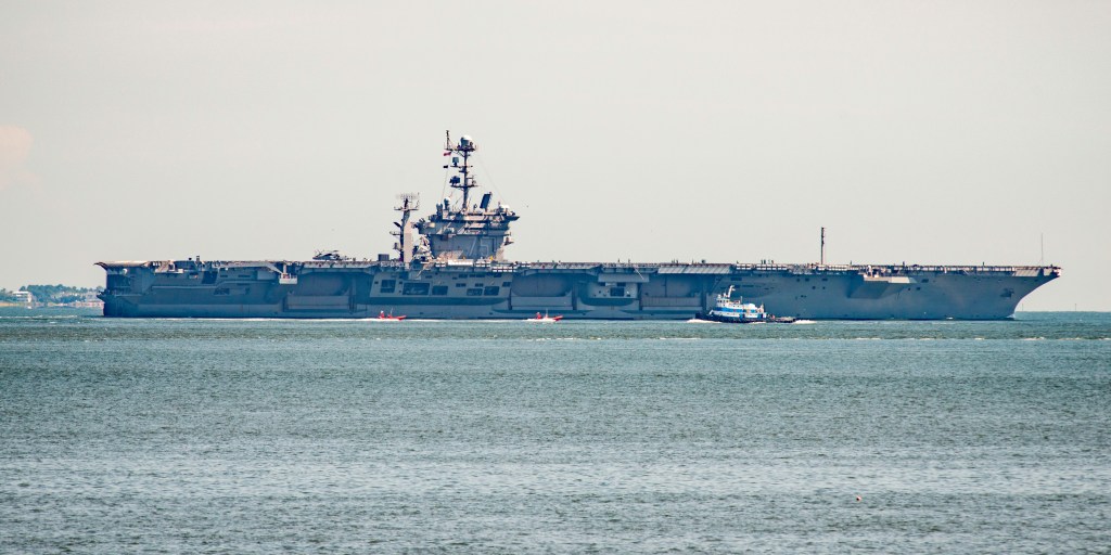 Truman Carrier Strike Group leaves port for COMPTUEX