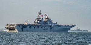 US Navy orders General Dynamics shipyard to stop work after small fire on the warship Kearsarge