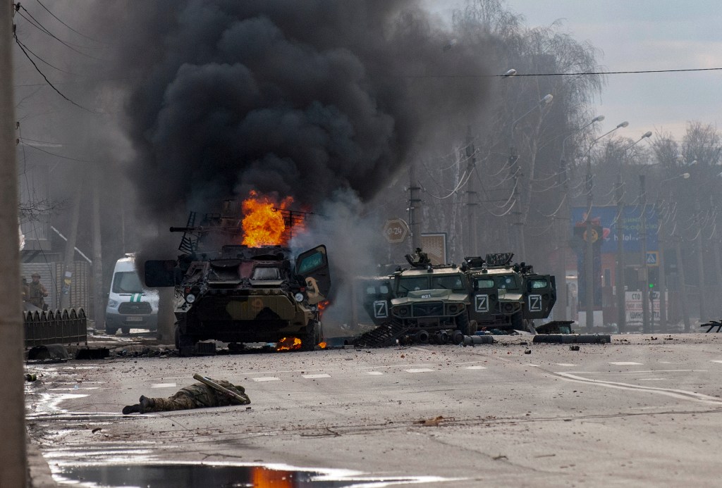 A calmer night in Kyiv as Ukraine military official sees ‘short term’ improvement