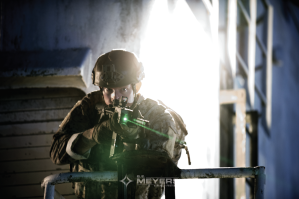 This is the laser that Marines have chosen to dazzle, hail and warn
