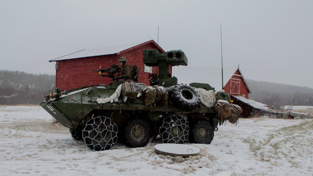 No tanks, but the Corps is still looking for an LAV replacement