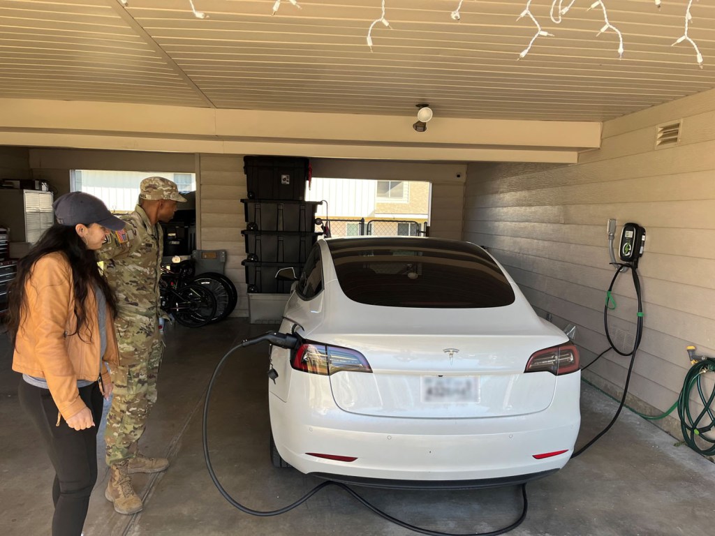 Military landlords starting to install home EV charging stations