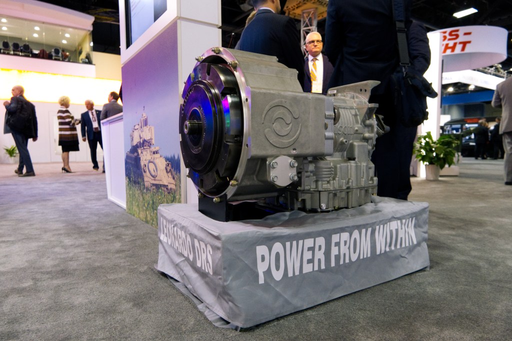 Leonardo DRS unveils onboard vehicle power system with THAAD launcher