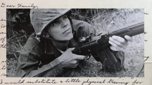 Letters home from Marine Officer Candidates School