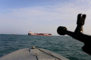 Video from Iran shows Guard warning away UK warship