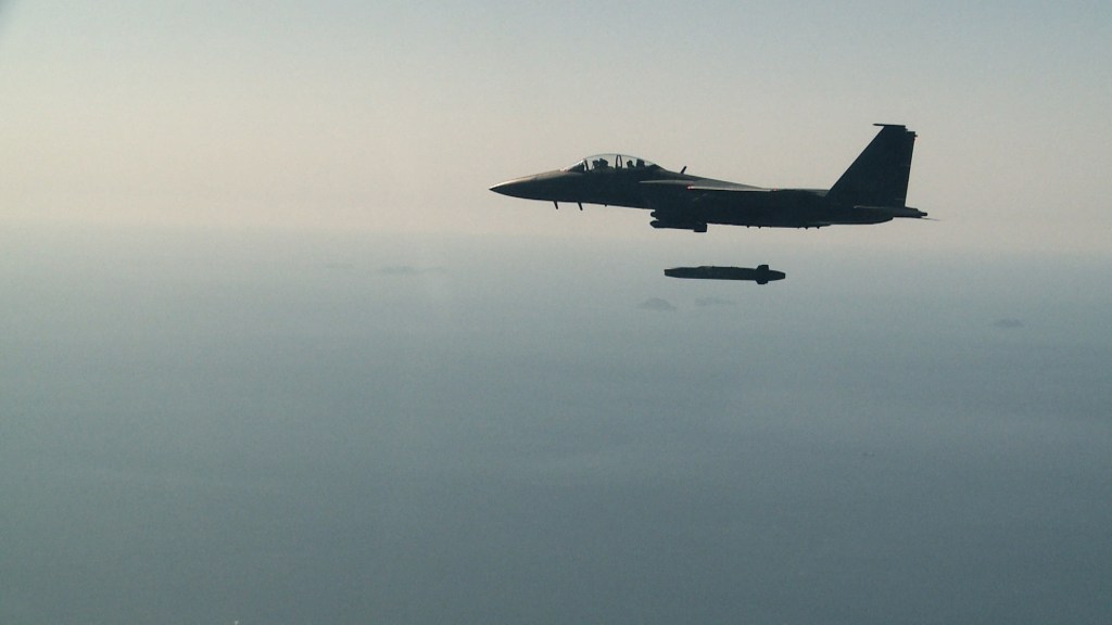 South Korea conducts cruise missile drill
