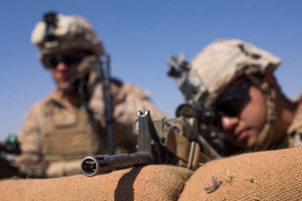 Navy and Marine Corps are dropping some money on barrier-penetrating 5.56 mm ammo