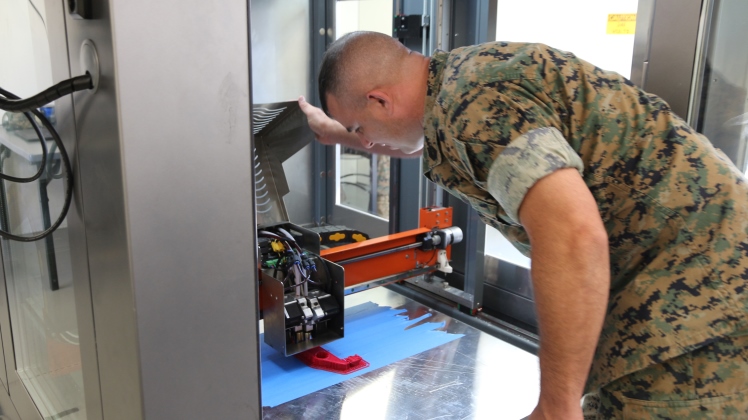 Marine Corps looks to 3-D printing to make spare parts downrange