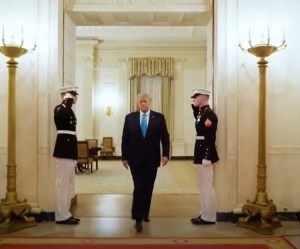 Concerns about uniformed Marines on camera during Republican convention dismissed by White House, military officials