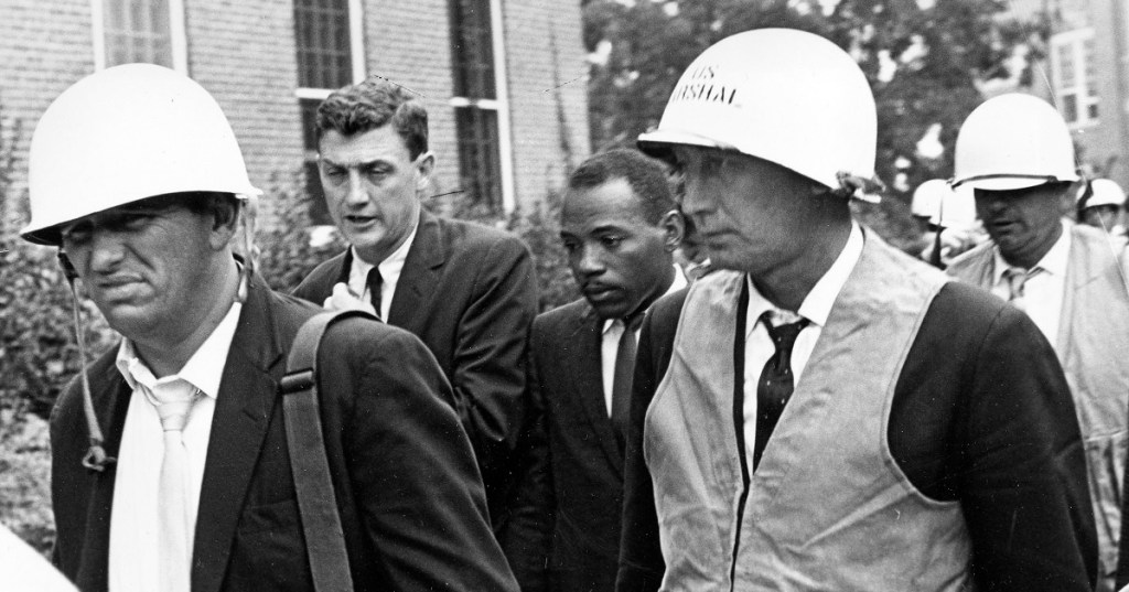 58 years ago, James Meredith broke the color barrier at Ole Miss. Here’s how the Air Force and Army shaped that battle
