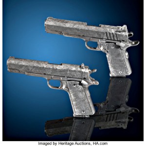 These rare 1911 pistols literally came from outer space