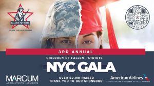 3rd Annual Children of Fallen Patriots New York City Gala