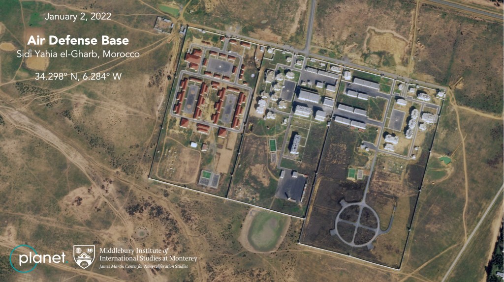 Satellite images show Morocco has built an air defense base near its capital