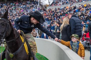 West Point Pride: cadets of the mule riders, spirit band, tank crew