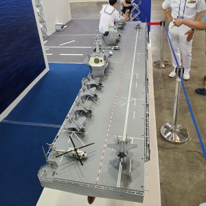 South Korean shipbuilders unveil competing carrier designs