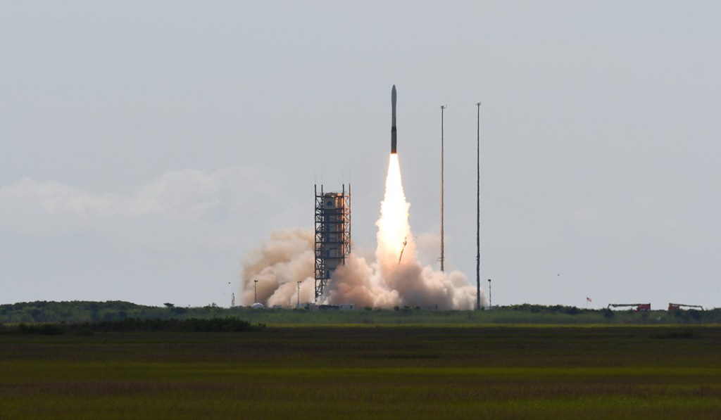 National Reconnaissance Office launches 3 satellites off Virginia coast
