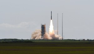 National Reconnaissance Office launches 3 satellites off Virginia coast