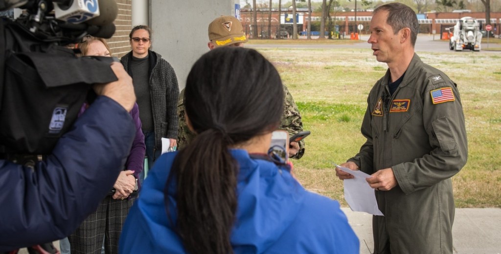 Military names gunman killed in Naval Air Station Oceana shooting