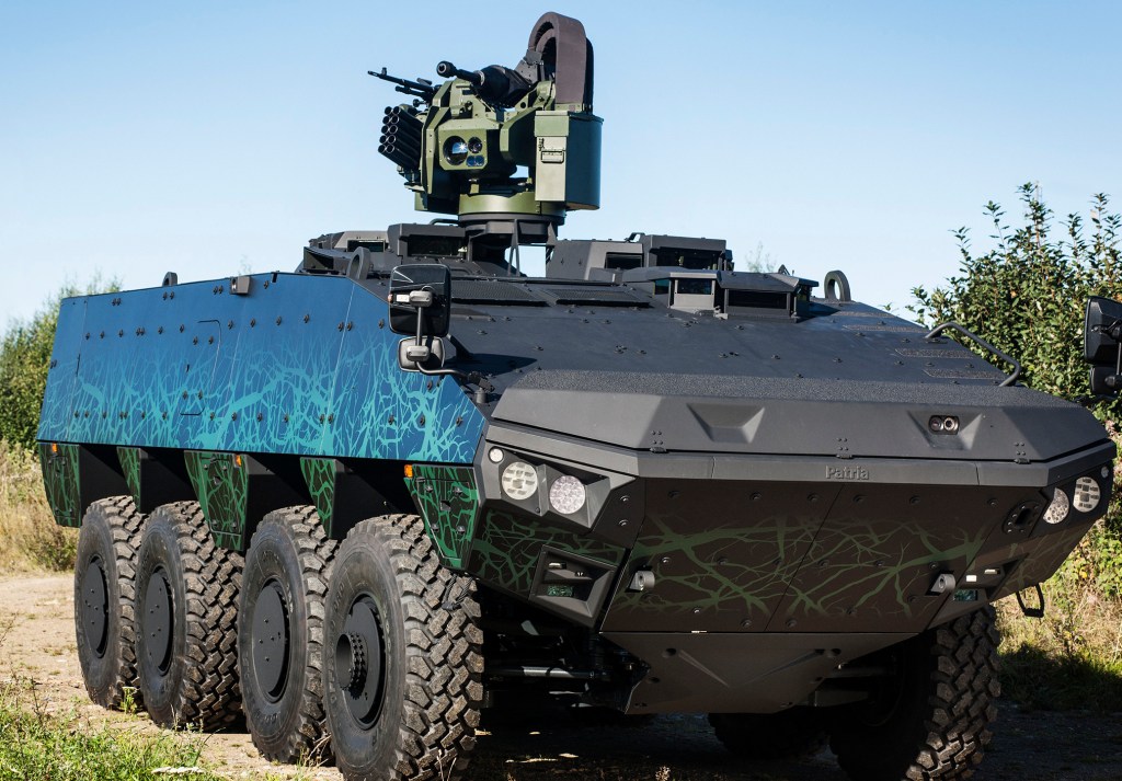 Slovakia, Finland ink production deal for 76 Patria combat vehicles