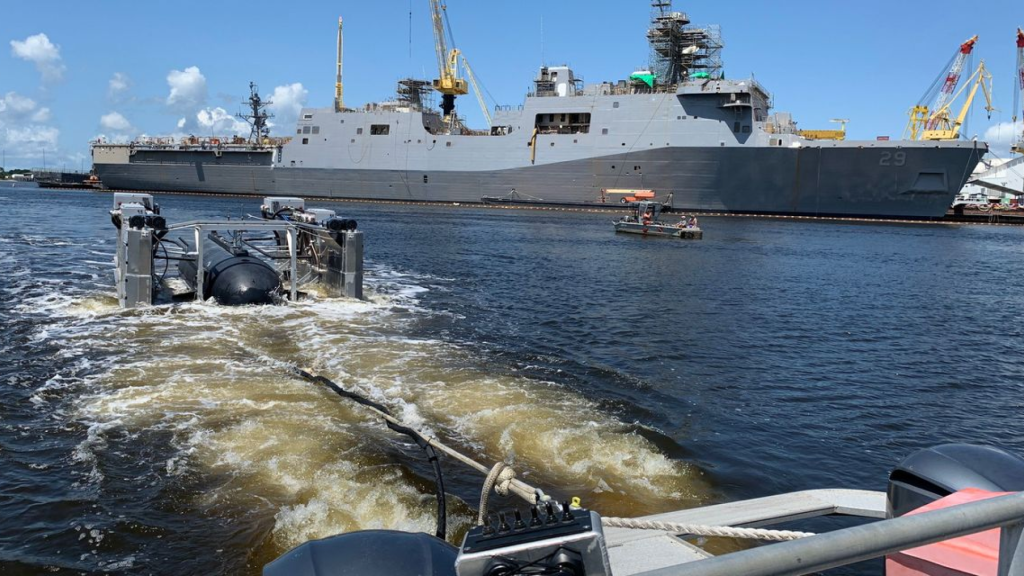 Pressed to prove value of amphibious ships, Marines seek to add drones