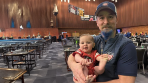 Air Force family stays close to new daughters after two tricky births