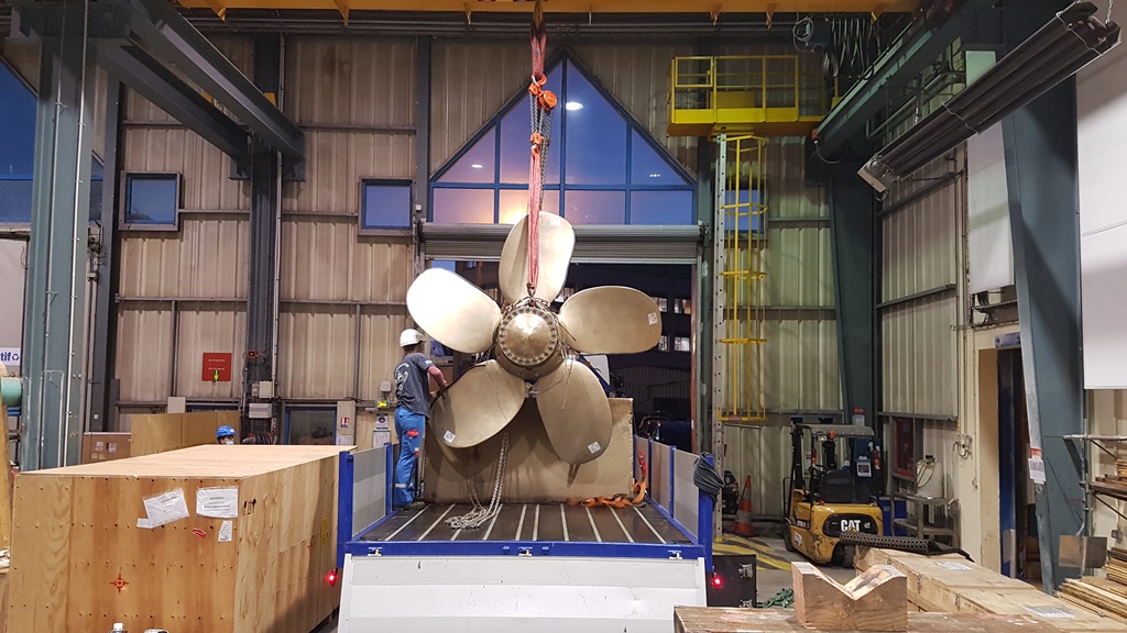 Naval Group prints first propeller for powering French warship