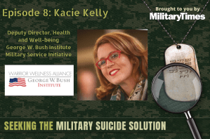 Seeking the Military Suicide Solution Podcast, Episode 8: Kacie Kelly