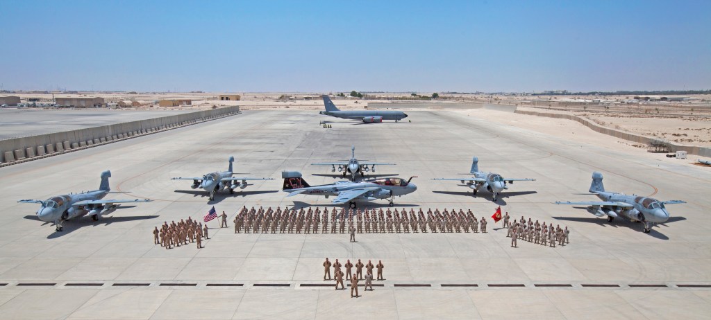 The sun’s setting on Corps’ last EA-6B Prowler squadron with end of final deployment