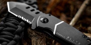 This versatile pocket knife was inspired by the stealthy B-2 bomber