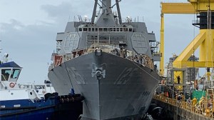Keeping USS Jack H. Lucas on track: Integration of SPY-6 radar array is underway on Navy’s new guided destroyer