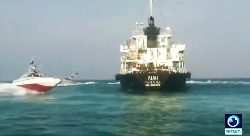 British say Iran seized two vessels Friday in Strait of Hormuz