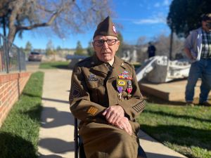 A 99-year-old World War II veteran finally gets his medals