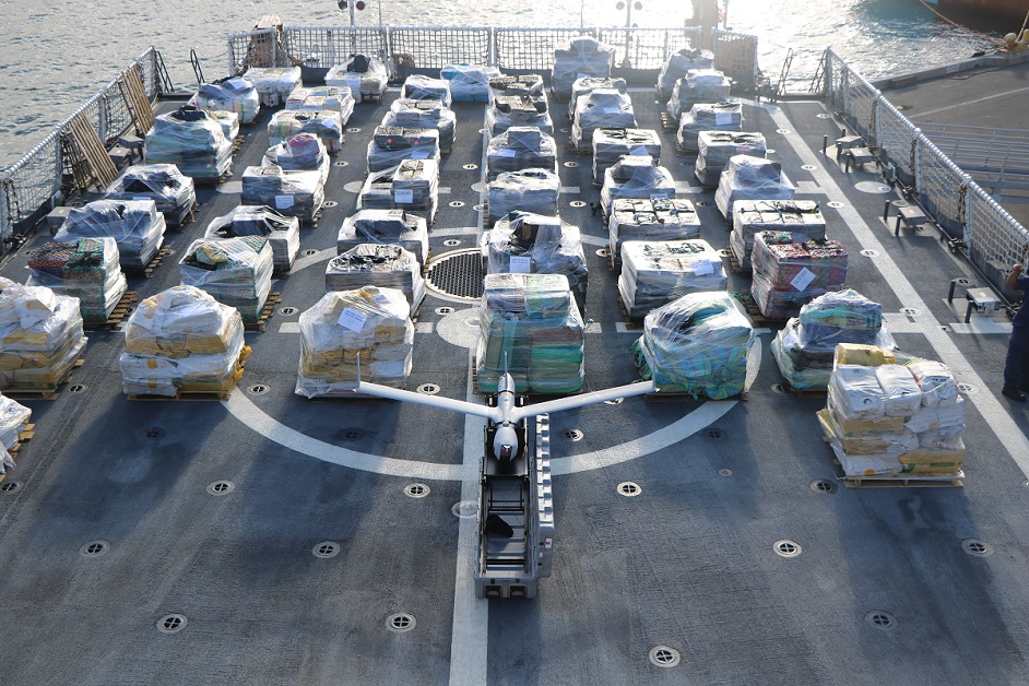 With 11 tons of seized drugs, US Coast Guard asks for more ScanEagle drones