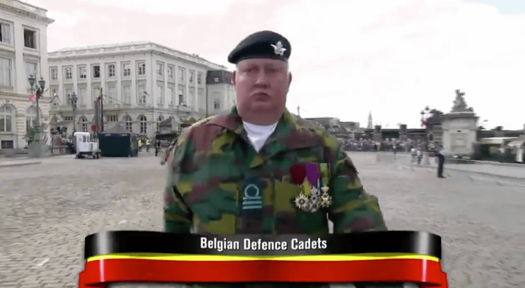 Detail, please halt! Belgian cadets display the worst drill in the history of upright walking
