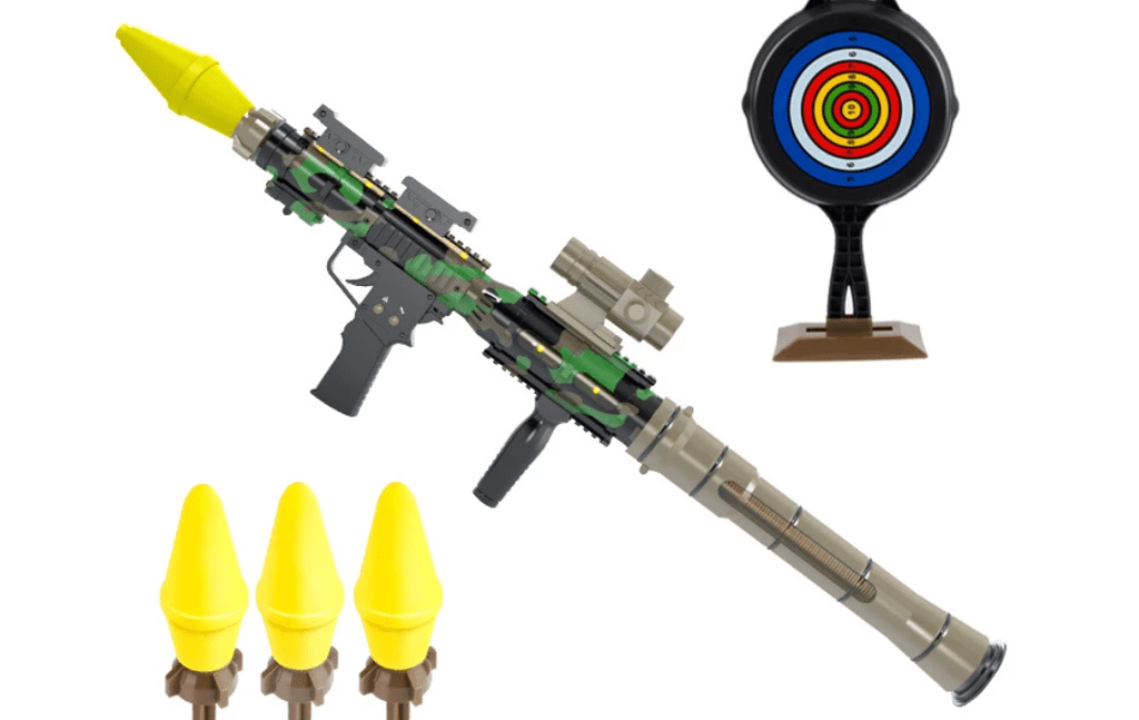 Give your kids the gift of the Global War on Terror with these high-speed foam weapons