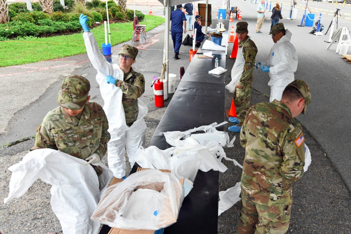 450-person Navy medical unit told to prepare to deploy to Texas and New Orleans to aid in COVID-19 pandemic efforts
