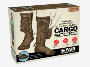 Behold! Cargo socks, the gift you never knew you needed