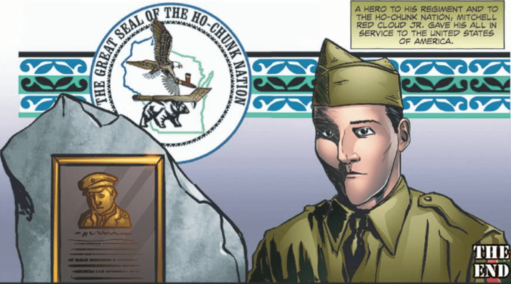 Graphic series honors Korean War hero who single-handedly stopped a Chinese assault