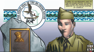 Graphic series honors Korean War hero who single-handedly stopped a Chinese assault
