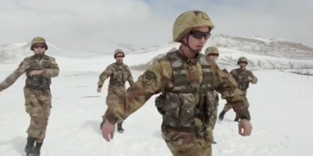 WATCH: Chinese soldiers dance like a ‘90s boy band