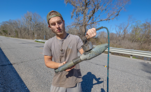 Magnet fishers unearth RPG round in Louisiana