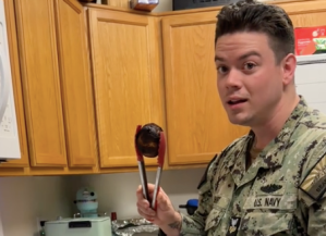 Navy wife films heartwarming pregnancy reveal gone awry