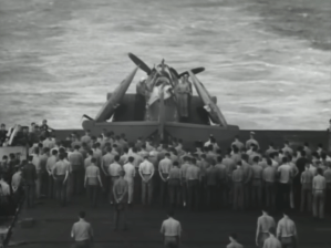 This gunner is the only sailor buried at sea — inside his plane