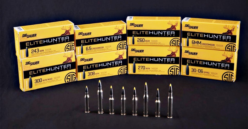 Sig Sauer introduces Elite Hunter Tipped ammunition